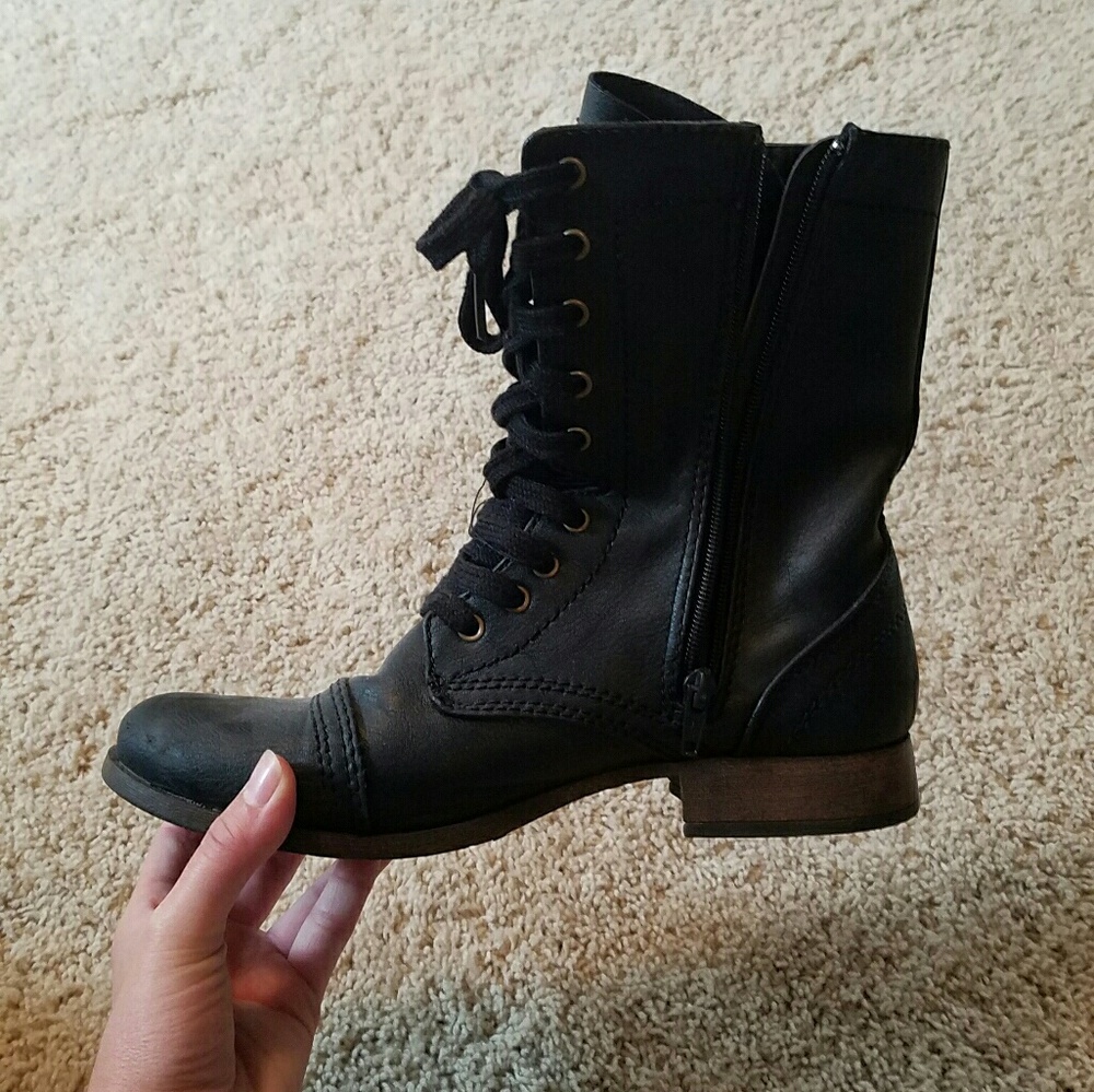 Black boots